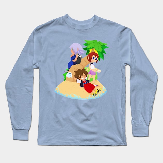 Paopu Trio Island Long Sleeve T-Shirt by VenaCoeurva